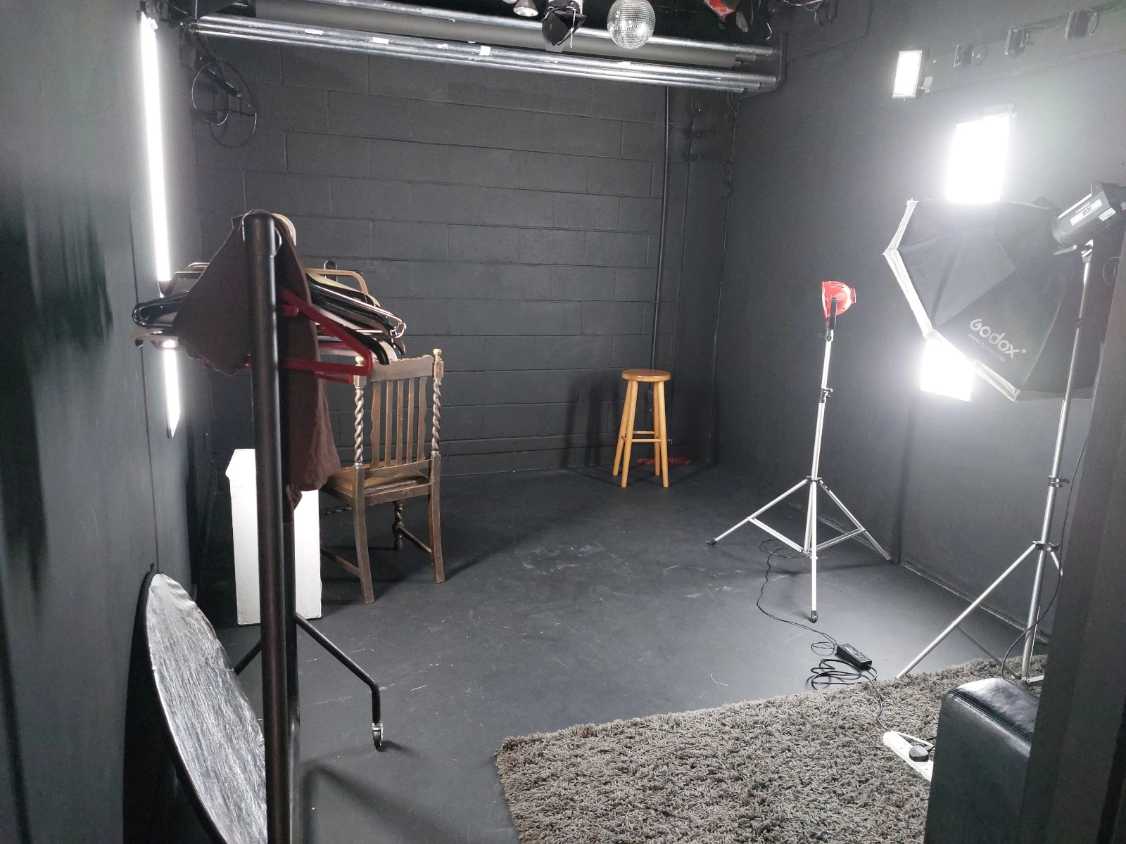 black studio2 clothes rail 