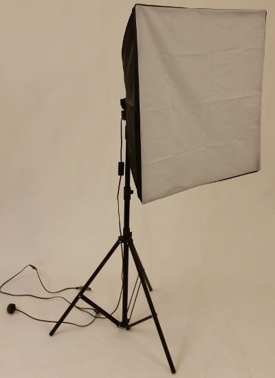 Lamp in soft box