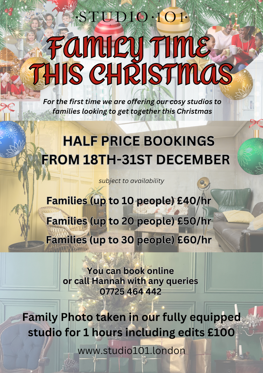Half price bookings 
from 18th-31st December