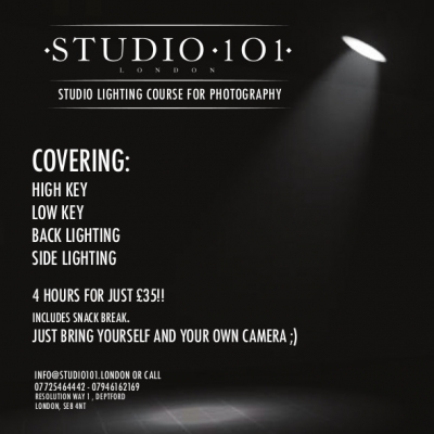 4 HOURS FOR JUST �35
includes snack break.
Just bring yourself and your own camera