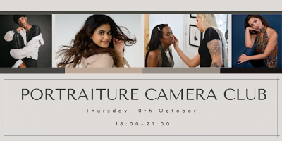 Our goal with our portrait photography event is to use body language, expressions, and emotions to create compelling narratives.